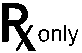 Symbol for Rx Only