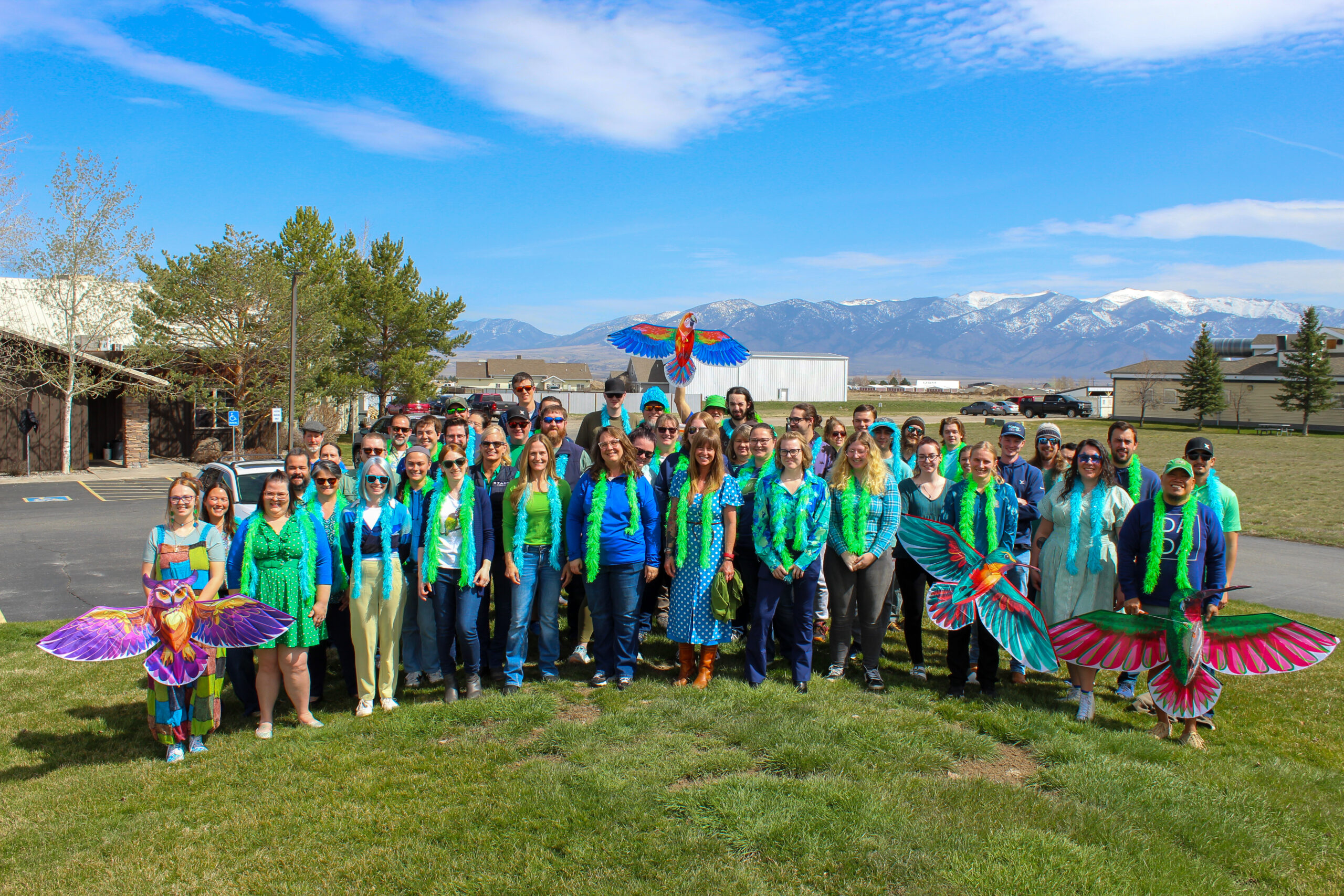 Xtant Medical Blue Green Day Group Photo scaled