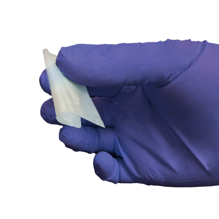 Gloved hand holding SimpliGraft